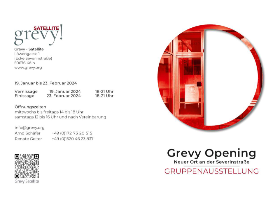 Einladung Grevy OPENING 2024